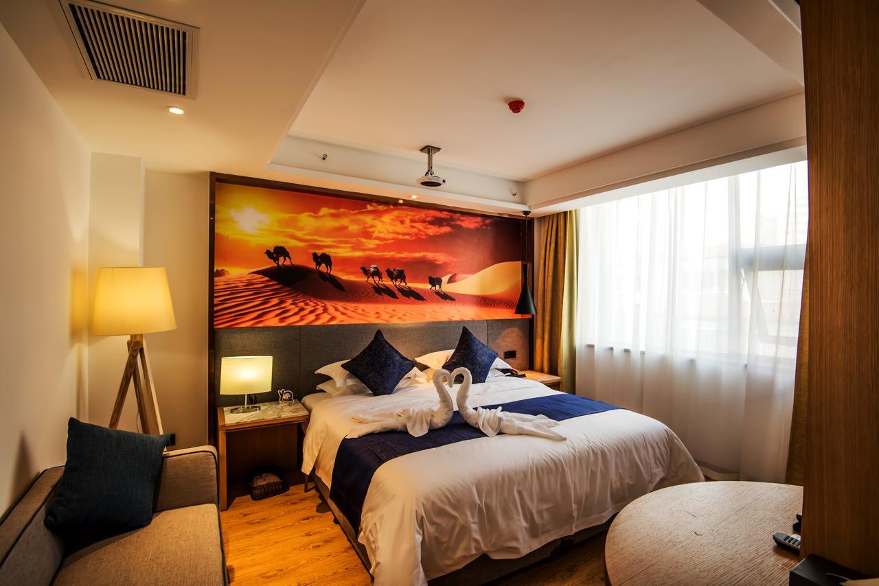 Lanmei Boutique Hotel Lanzhou Exterior foto